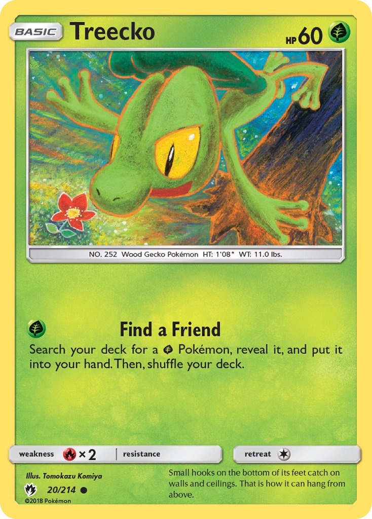 Treecko | Lost Thunder 020/214