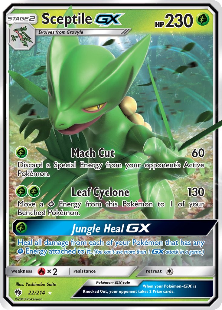 Sceptile GX | Lost Thunder 022/214