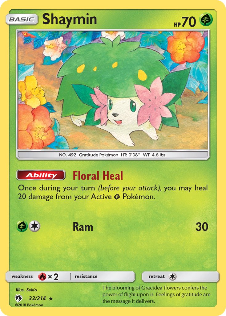Shaymin | Lost Thunder 033/214