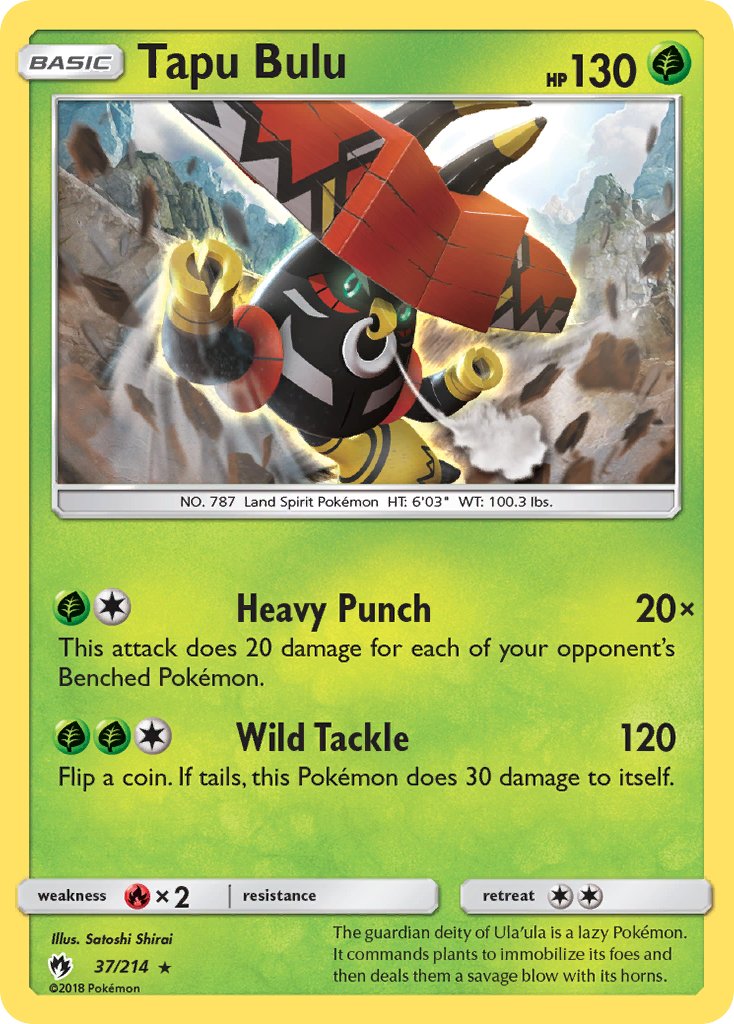 Tapu Bulu | Lost Thunder 037/214