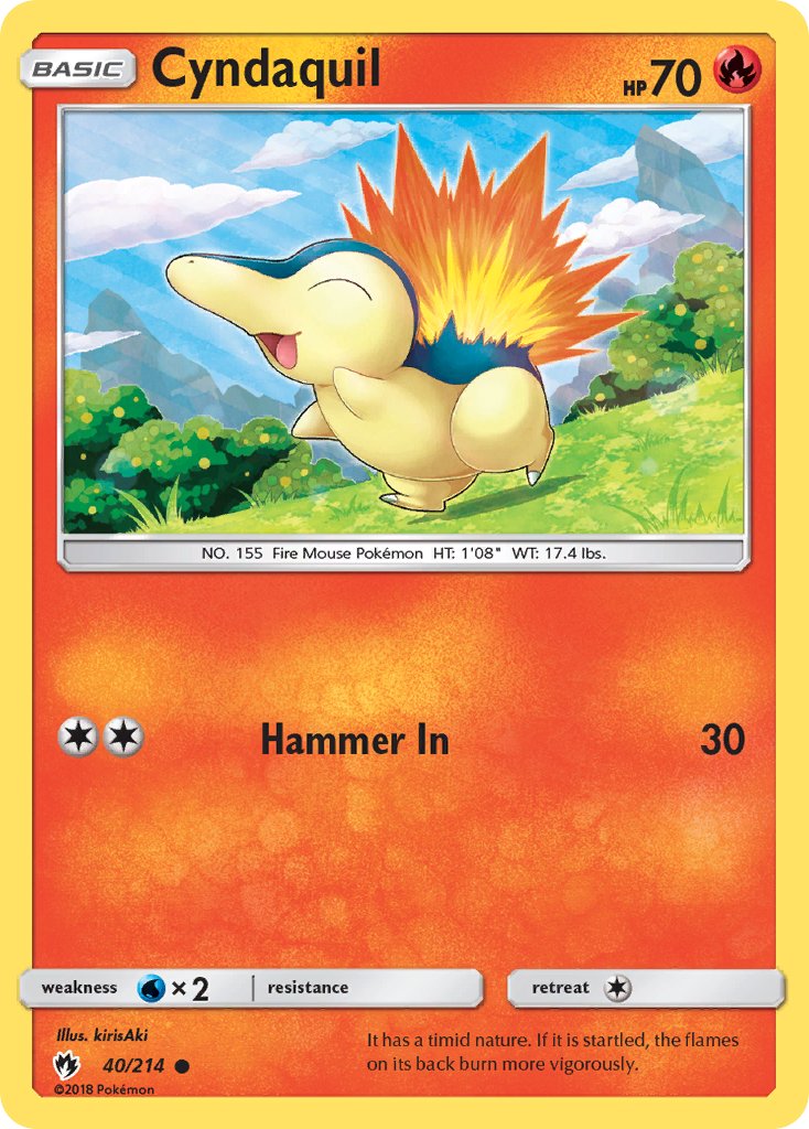 Cyndaquil | Lost Thunder 040/214