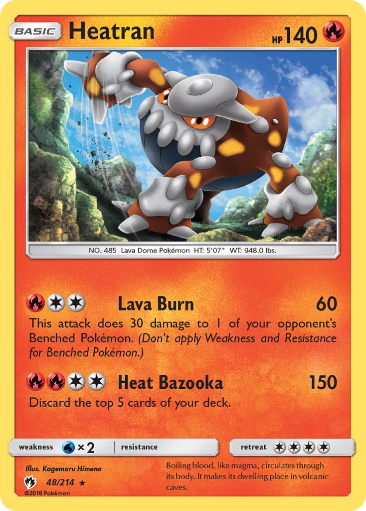 Heatran | Lost Thunder 048/214
