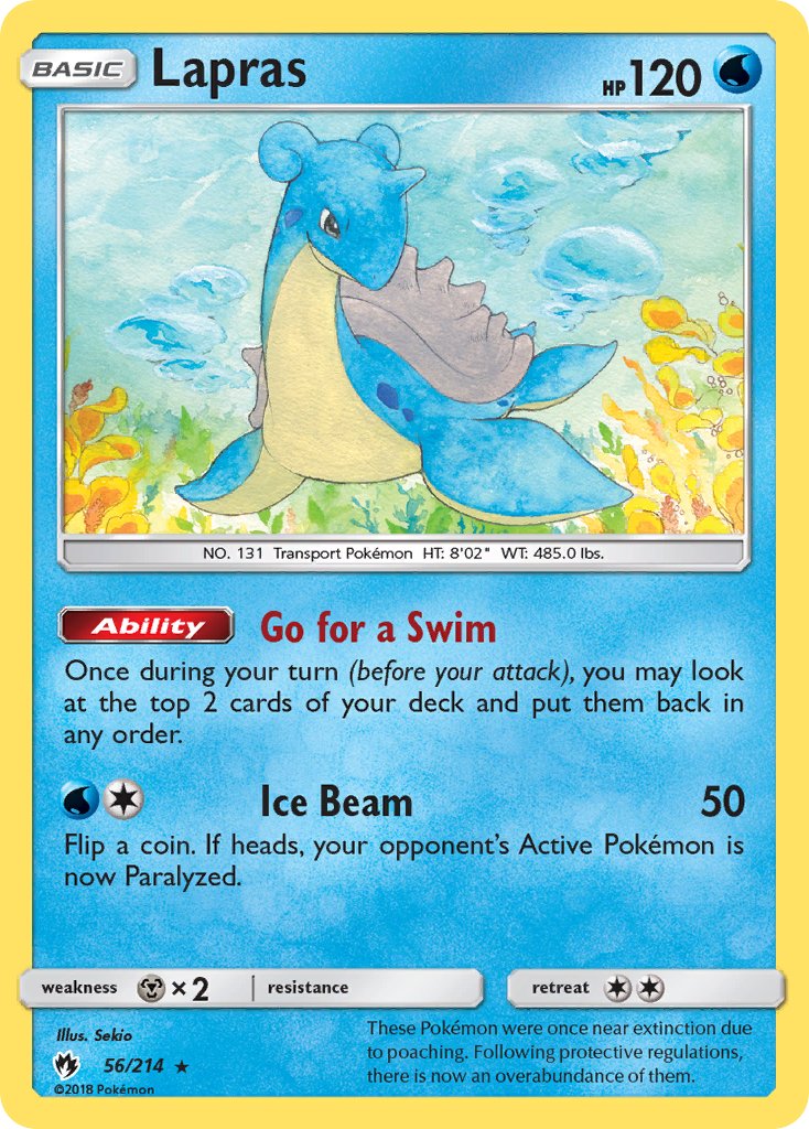 Lapras | Lost Thunder 056/214