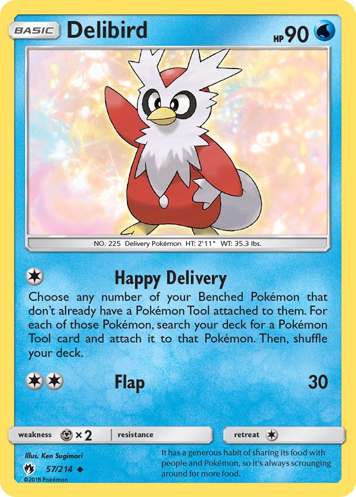 Delibird | Lost Thunder 057/214