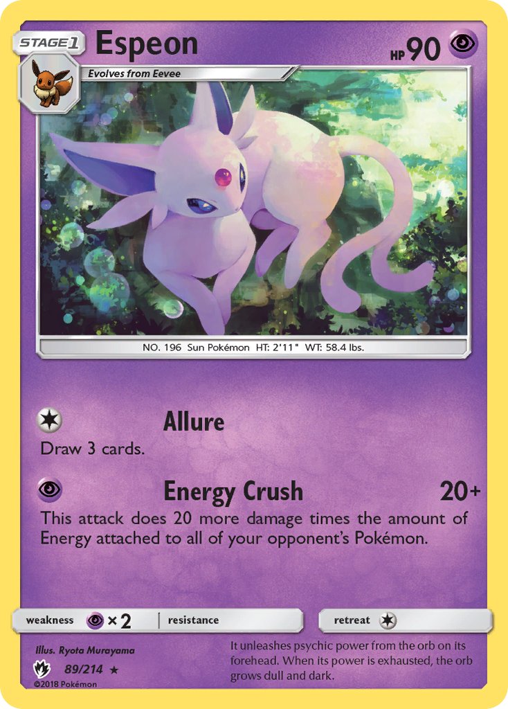 Espeon | Lost Thunder 089/214