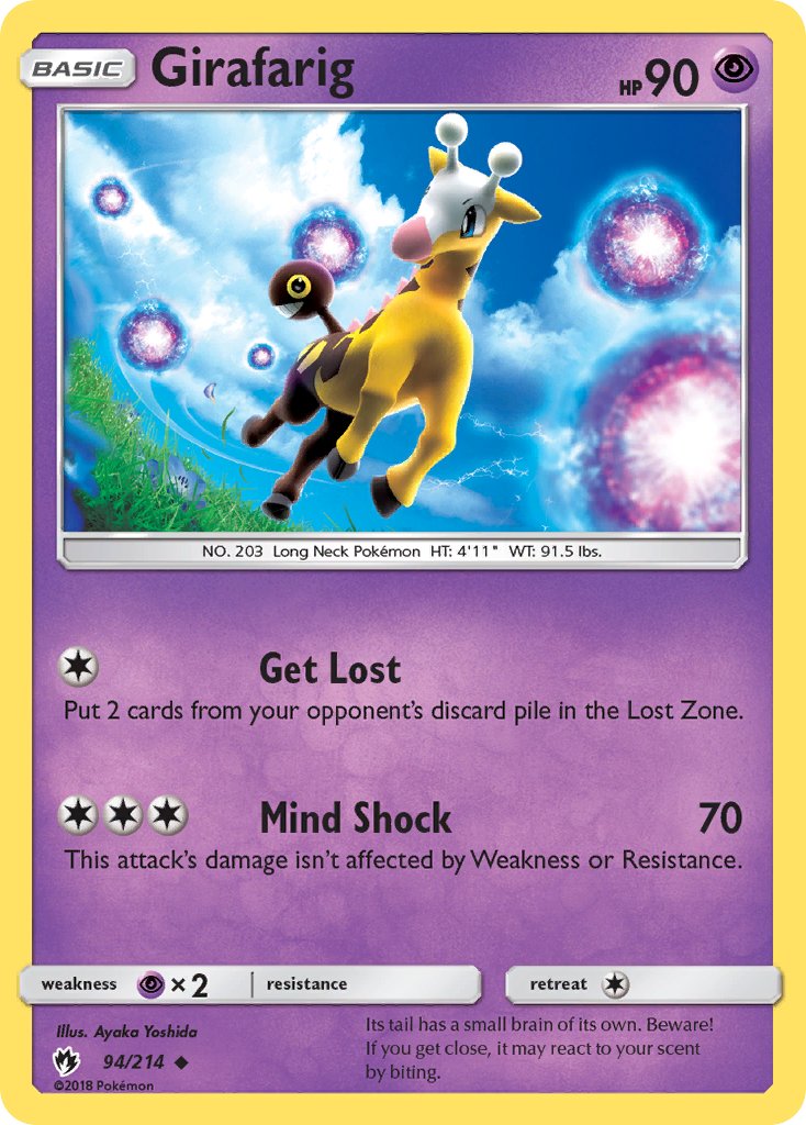 Girafarig | Lost Thunder 094/214