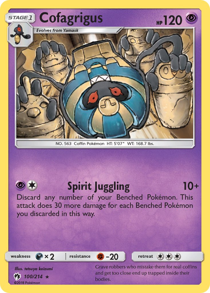 Cofagrigus | Lost Thunder 100/214