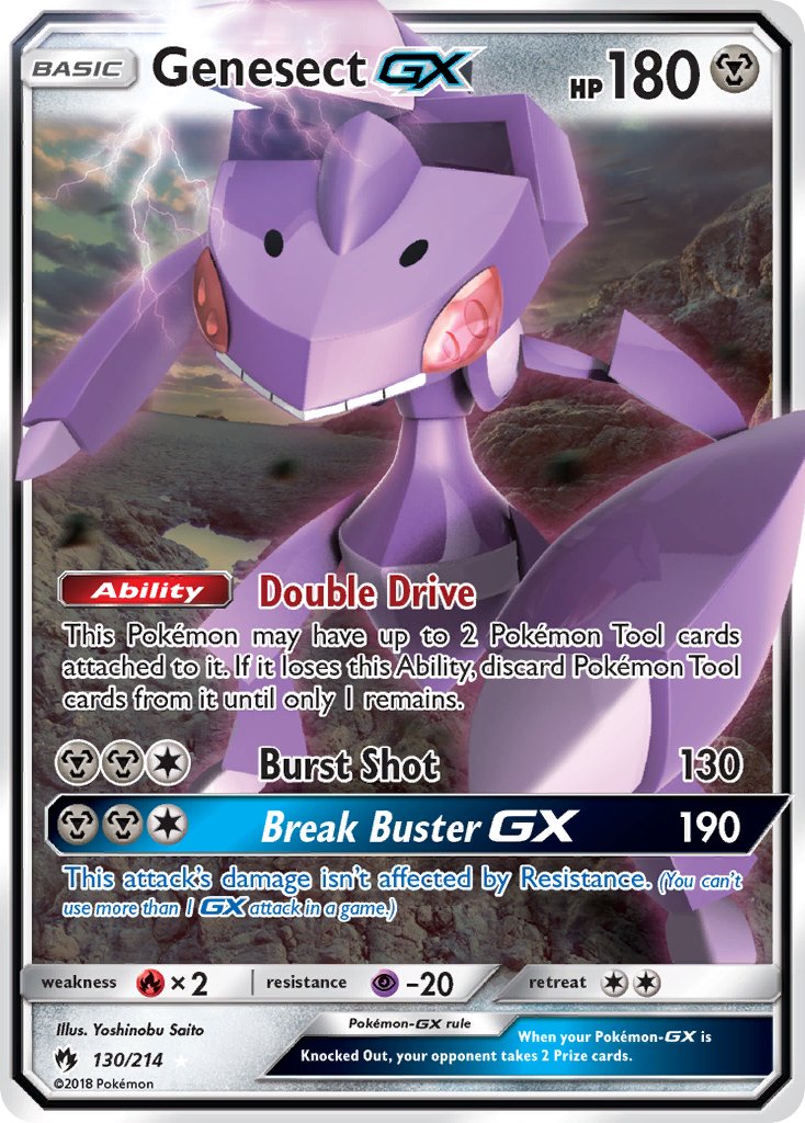 Genesect GX | Lost Thunder 130/214