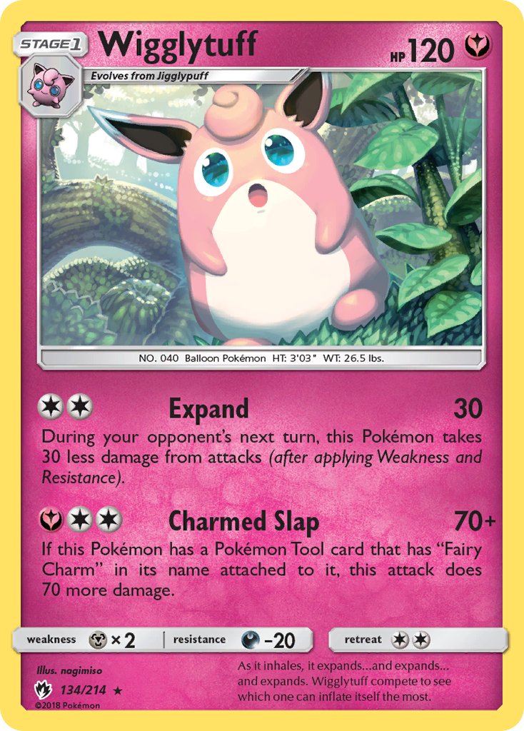 Wigglytuff | Lost Thunder 134/214