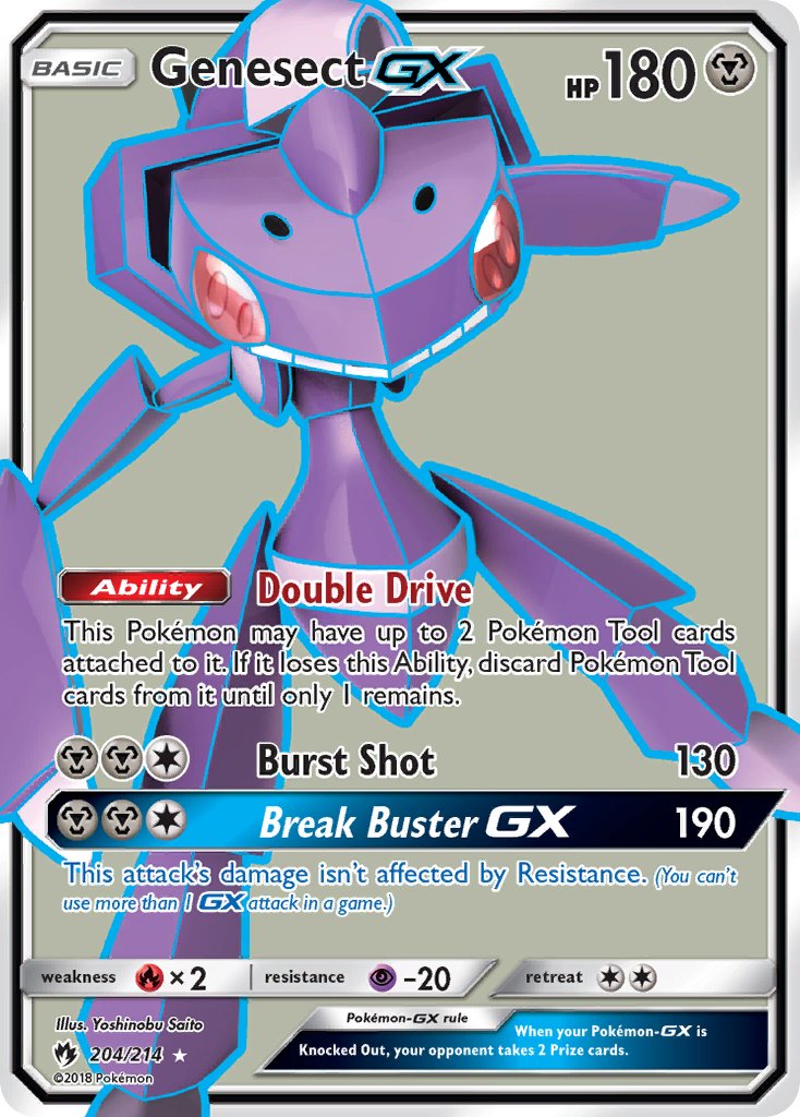 Genesect GX | Lost Thunder 204/214