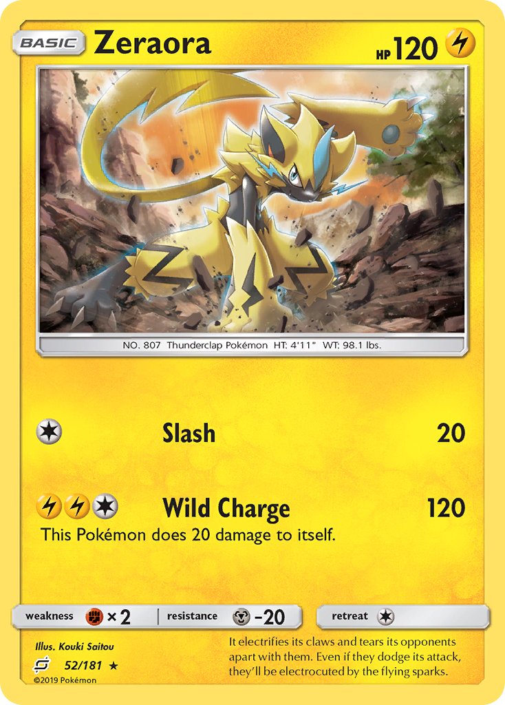Zeraora | Team Up 052/181