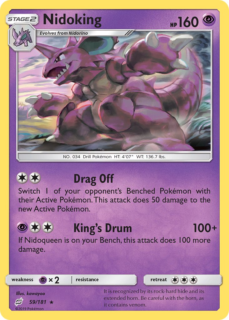 Nidoking | Team Up 059/181