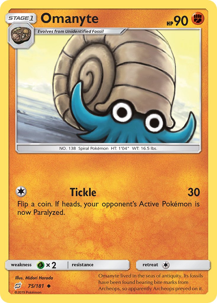 Omanyte | Team Up 075/181