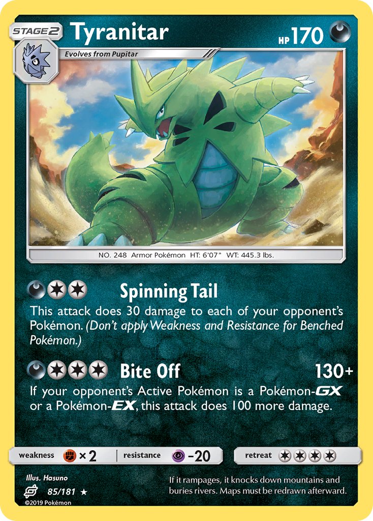 Tyranitar | Team Up 085/181