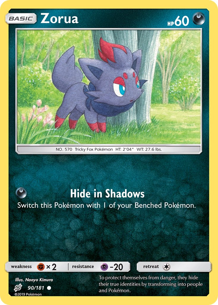 Zorua | Team Up 090/181