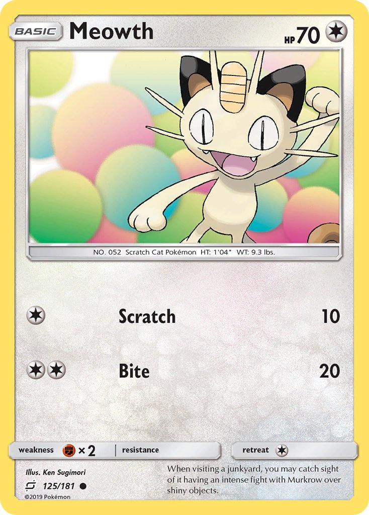 Meowth | Team Up 125/181