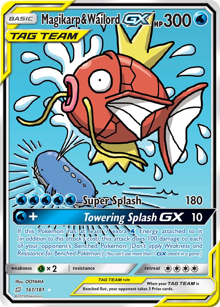 Magikarp & Wailord GX | Team Up 161/181