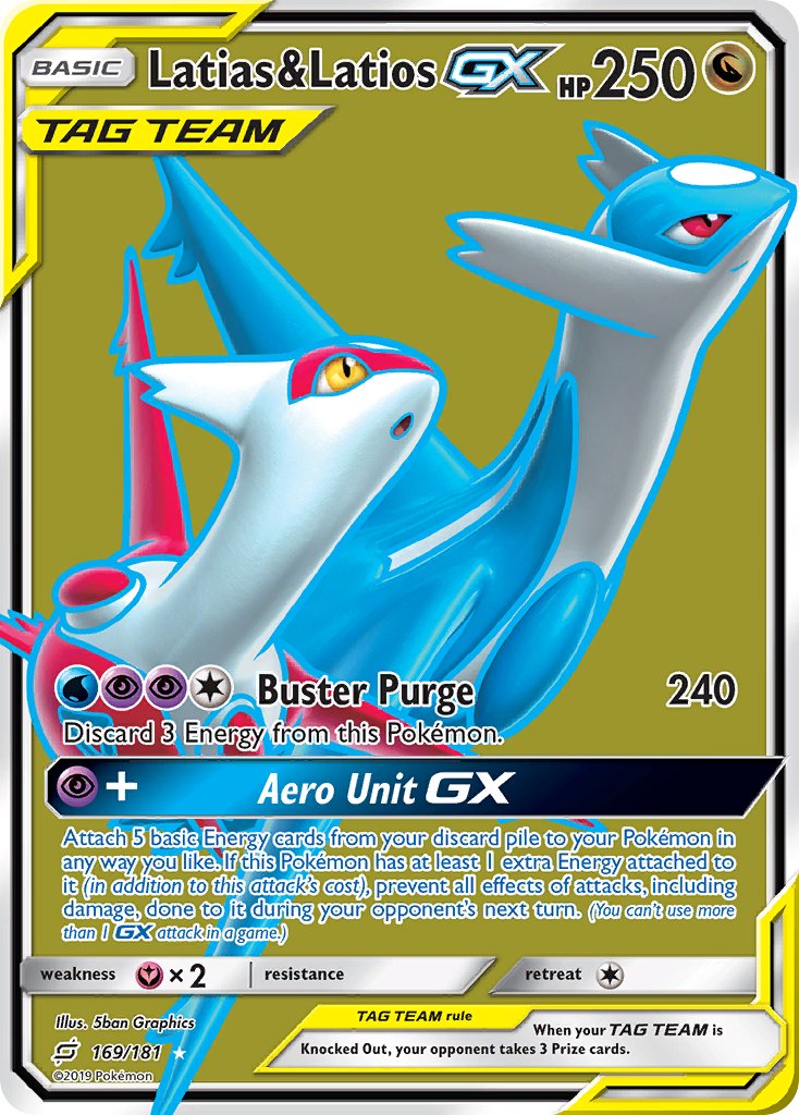 Latias & Latios GX | Team Up 169/181