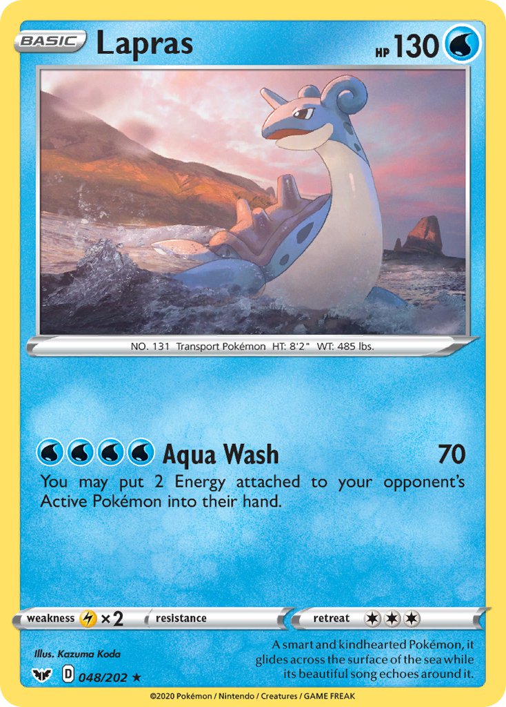Lapras | Sword & Shield Base Set 048/202