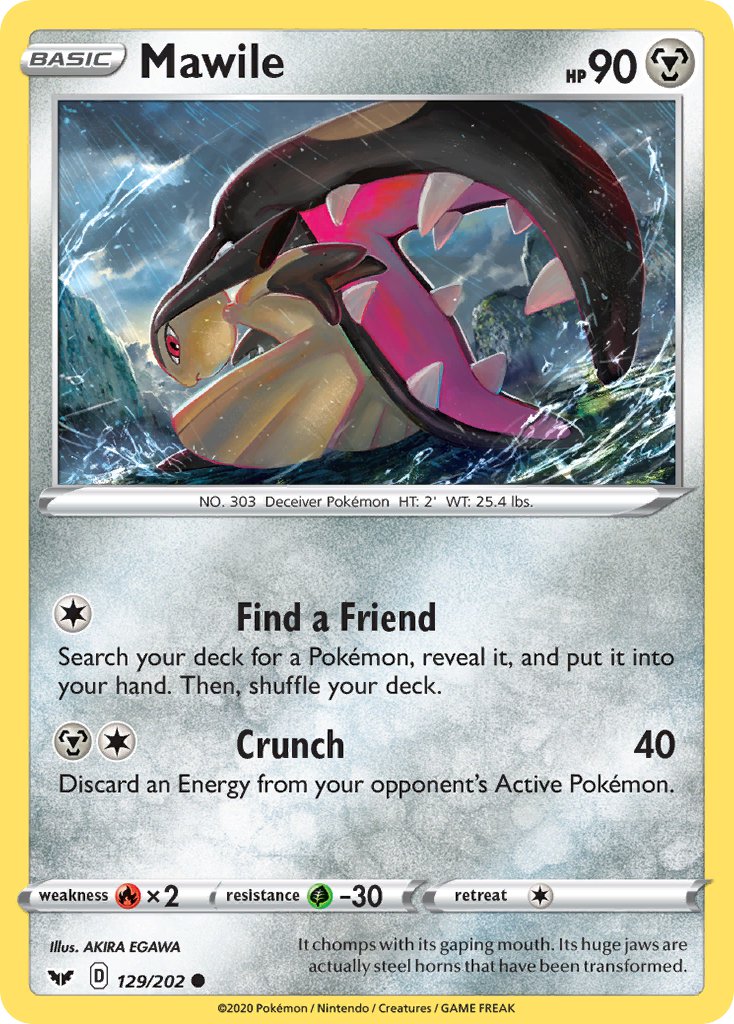 Mawile | Sword & Shield Base Set 129/202