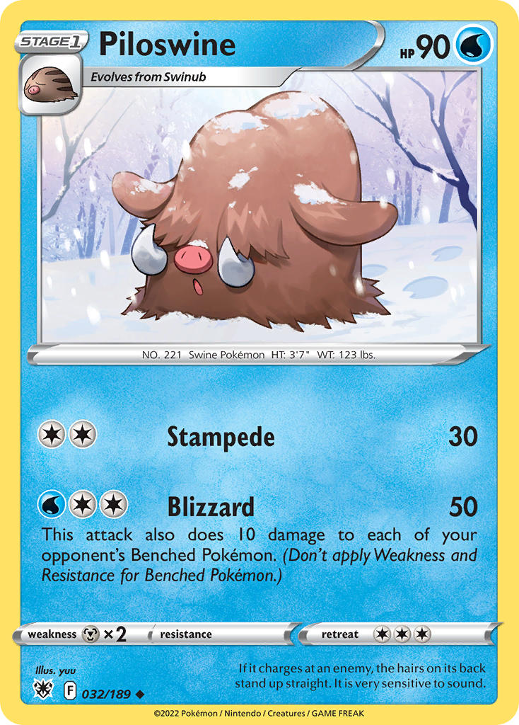 Piloswine | Astral Radiance 032/189