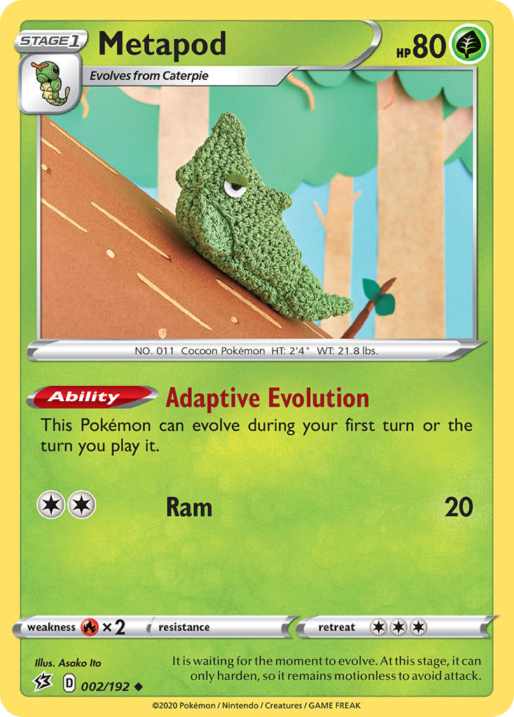 Metapod | Rebel Clash 002/192