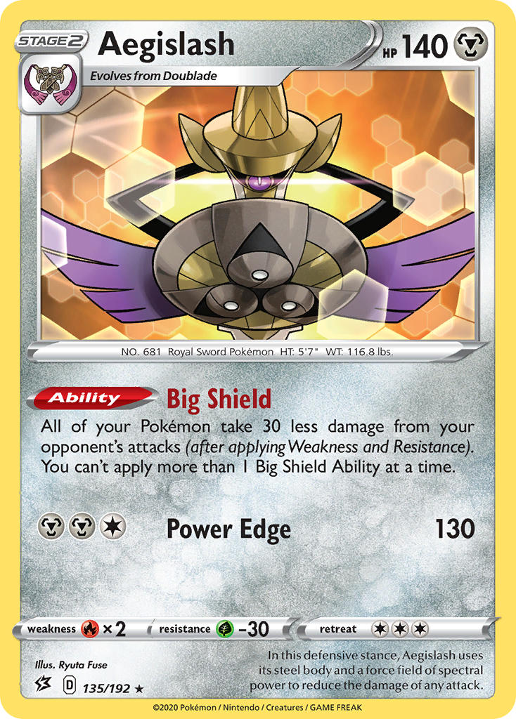 Aegislash | Rebel Clash 135/192