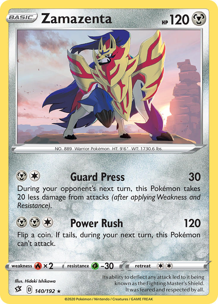 Zamazenta | Rebel Clash 140/192