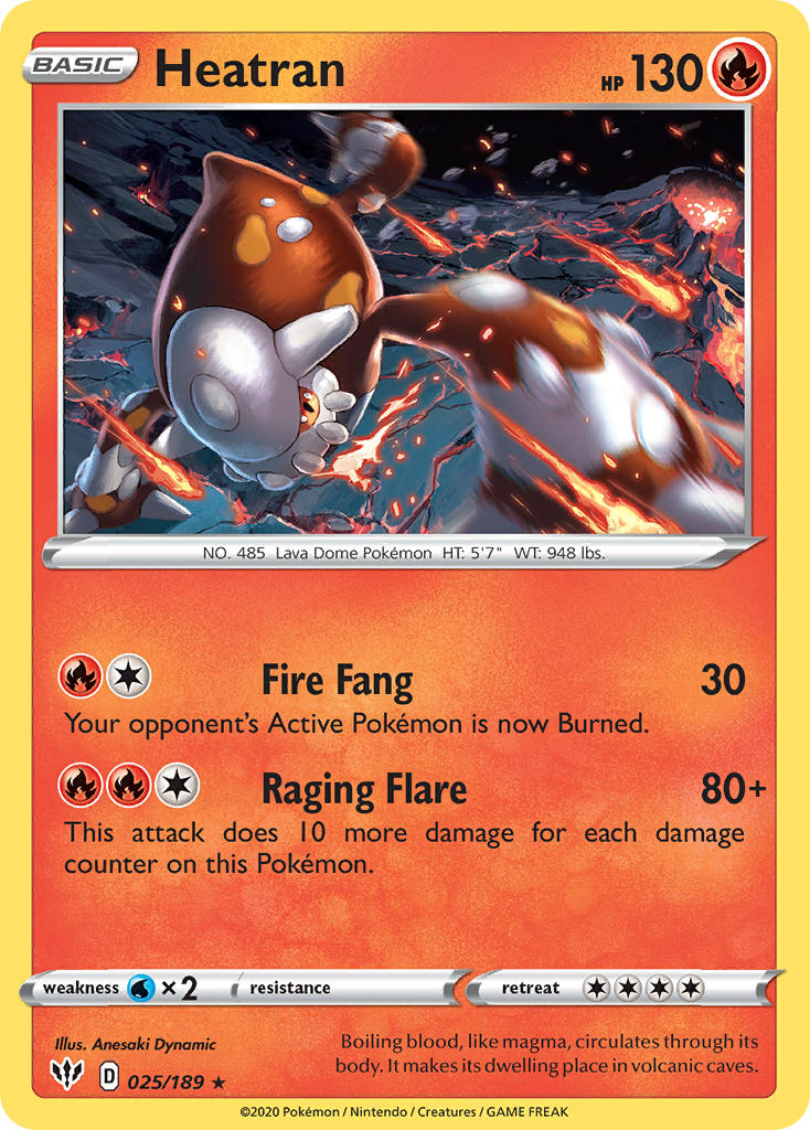 Heatran | Darkness Ablaze 025/189