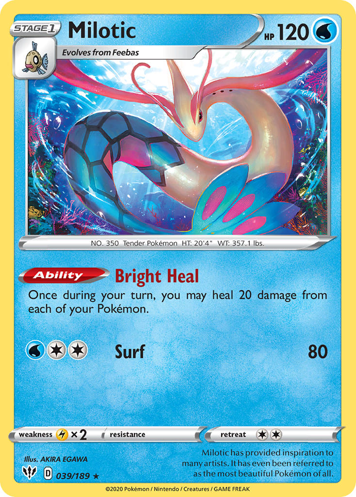 Milotic | Darkness Ablaze 039/189