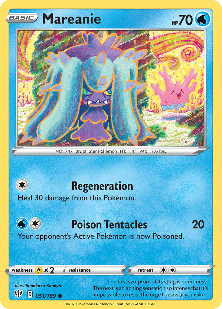 Mareanie | Darkness Ablaze 051/189