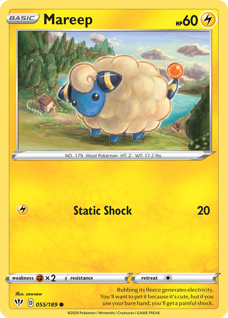 Mareep | Darkness Ablaze 055/189