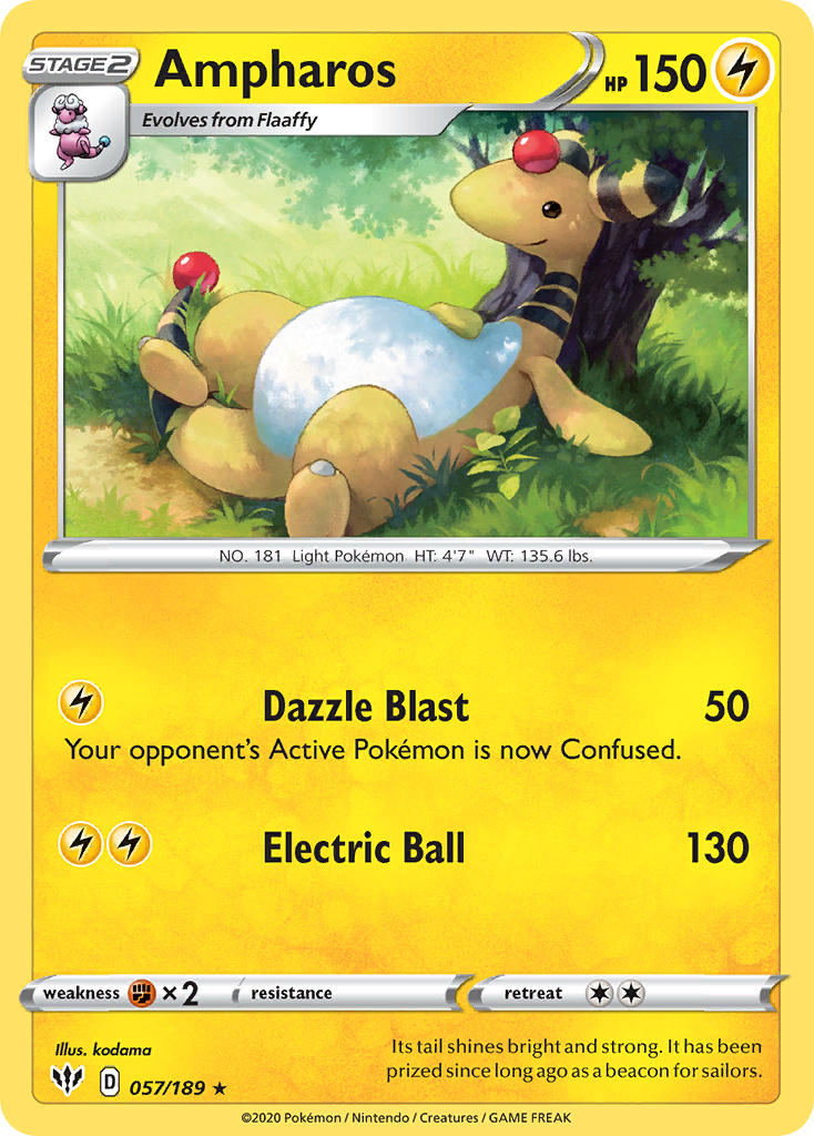 Ampharos | Darkness Ablaze 057/189