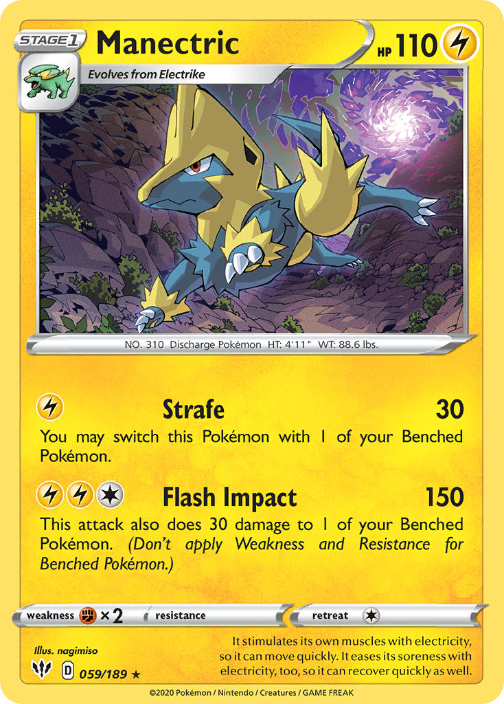 Manectric | Darkness Ablaze 059/189