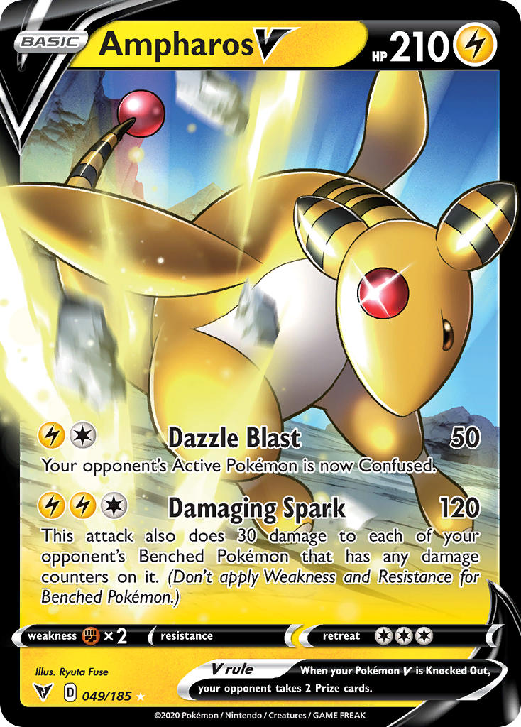 Ampharos V | Vivid Voltage 049/185