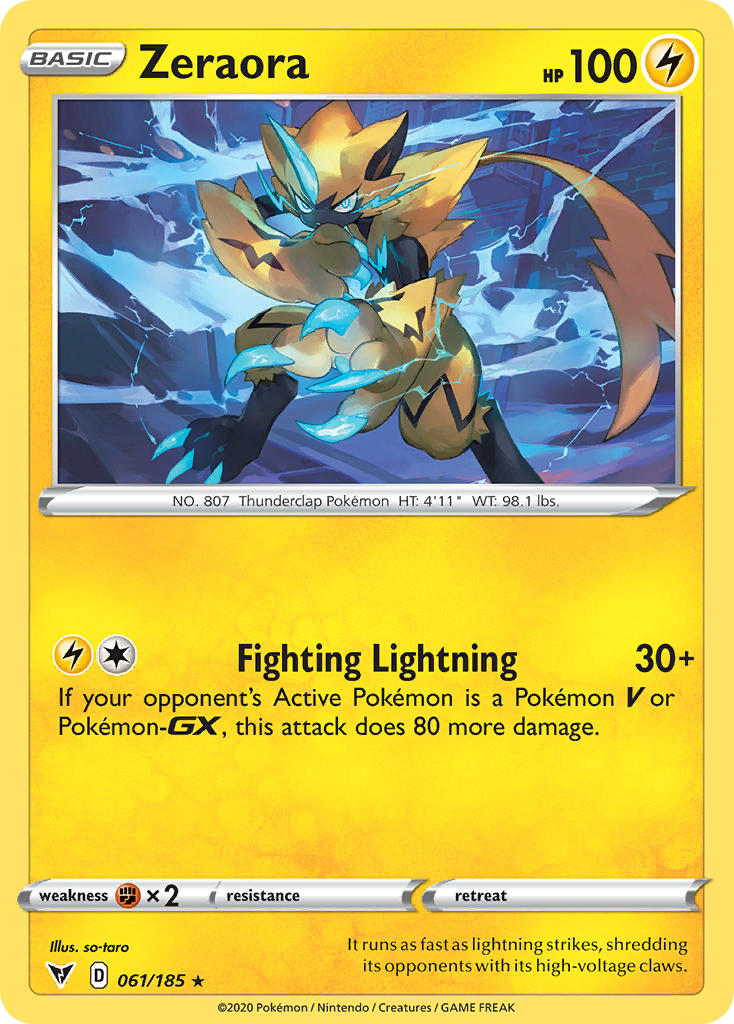 Zeraora | Vivid Voltage 061/185