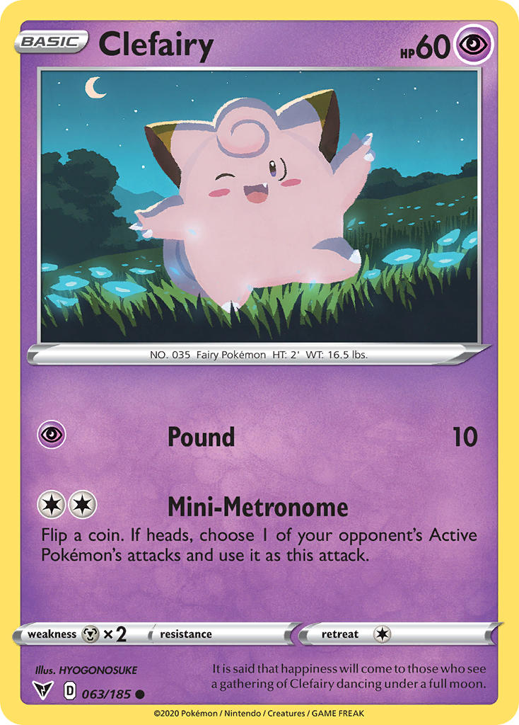 Clefairy | Vivid Voltage 063/185