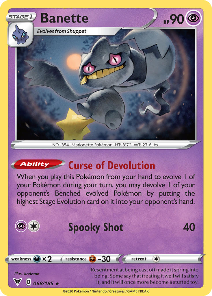 Banette | Vivid Voltage 068/185