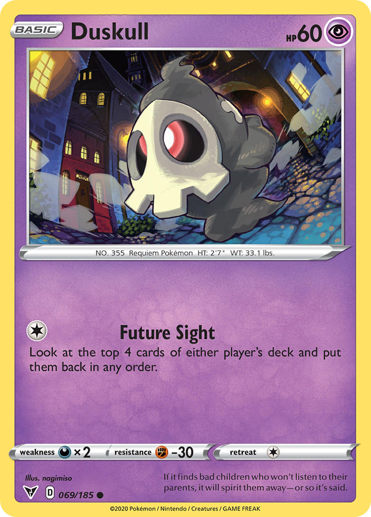 Duskull | Vivid Voltage 069/185