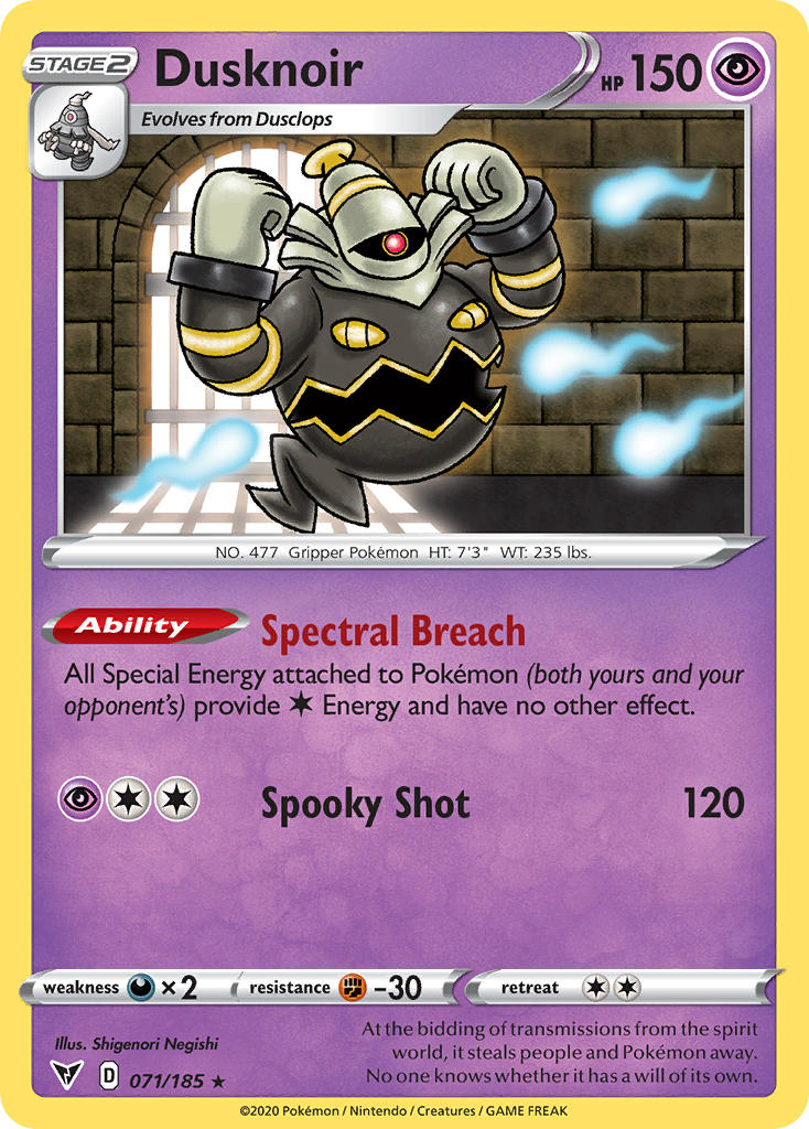 Dusknoir | Vivid Voltage 071/185