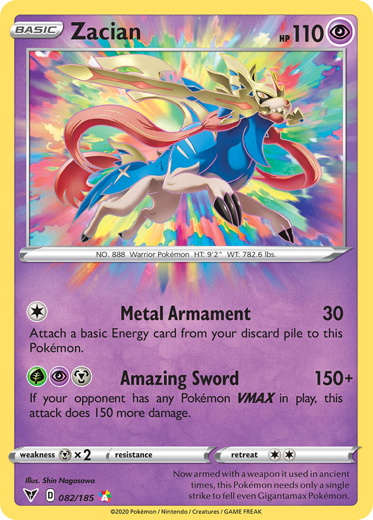 Zacian | Vivid Voltage 082/185