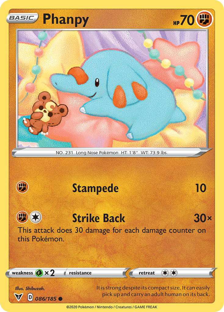 Phanpy | Vivid Voltage 086/185