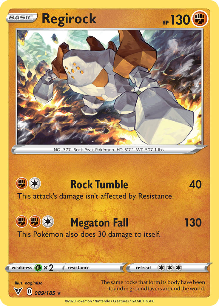Regirock | Vivid Voltage 089/185