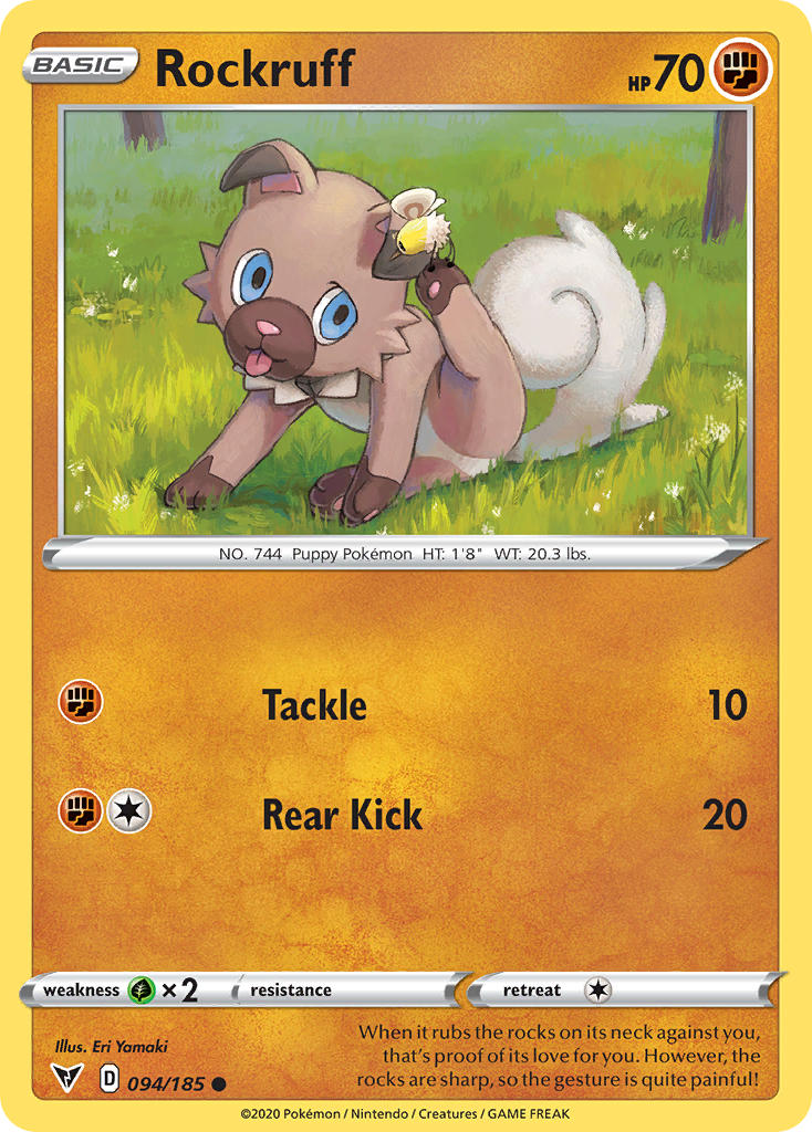 Rockruff | Vivid Voltage 094/185