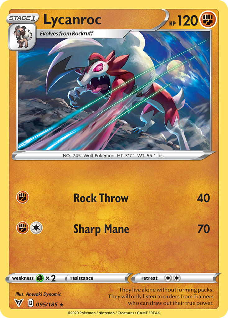 Lycanroc | Vivid Voltage 095/185