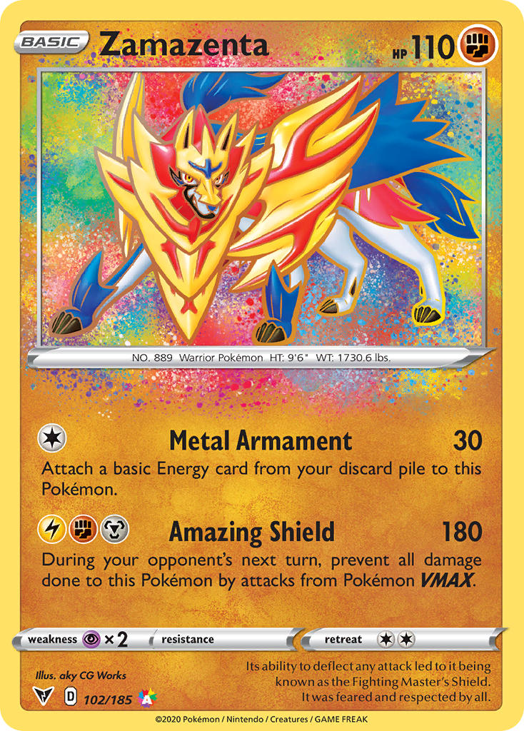 Zamazenta | Vivid Voltage 102/185
