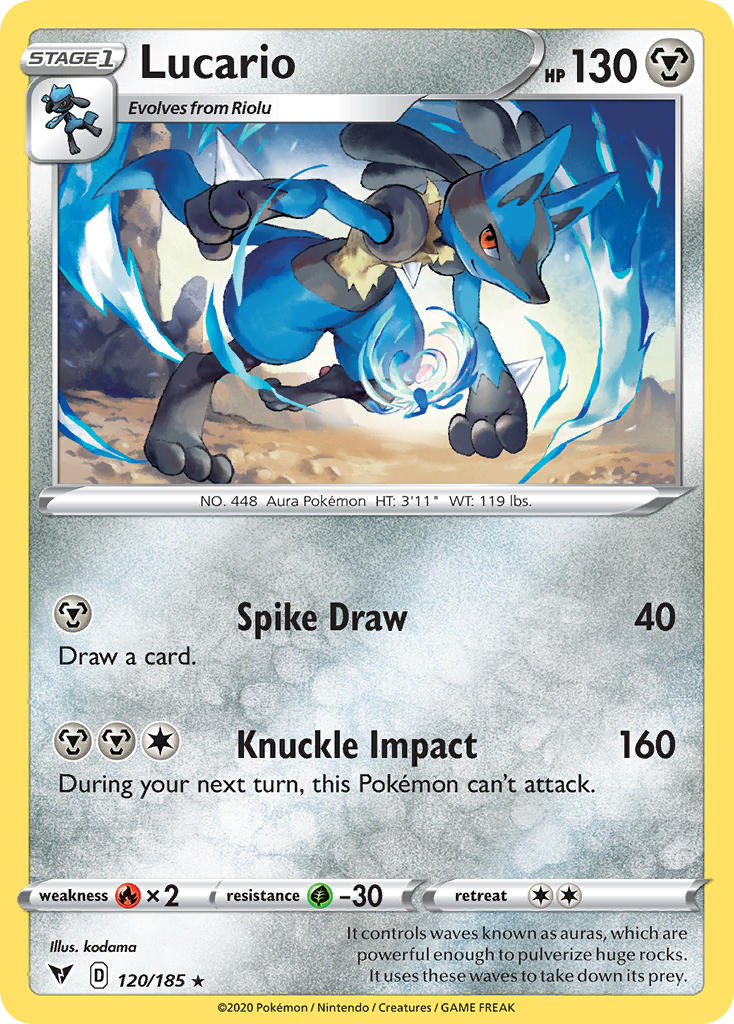 Lucario | Vivid Voltage 120/185