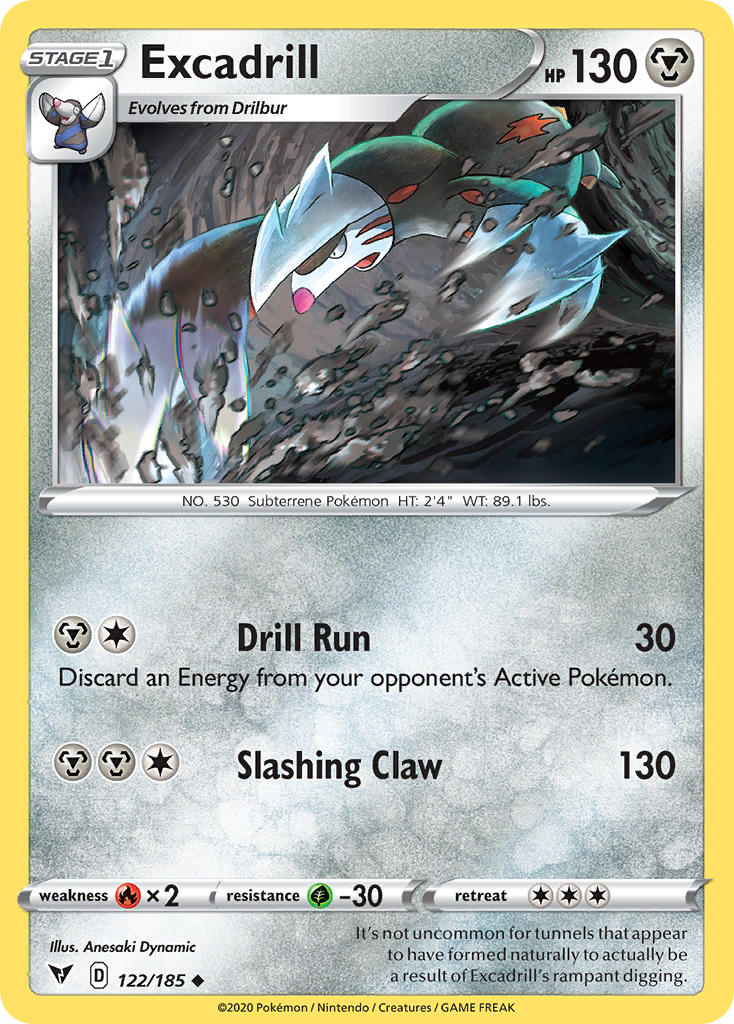 Excadrill | Vivid Voltage 122/185