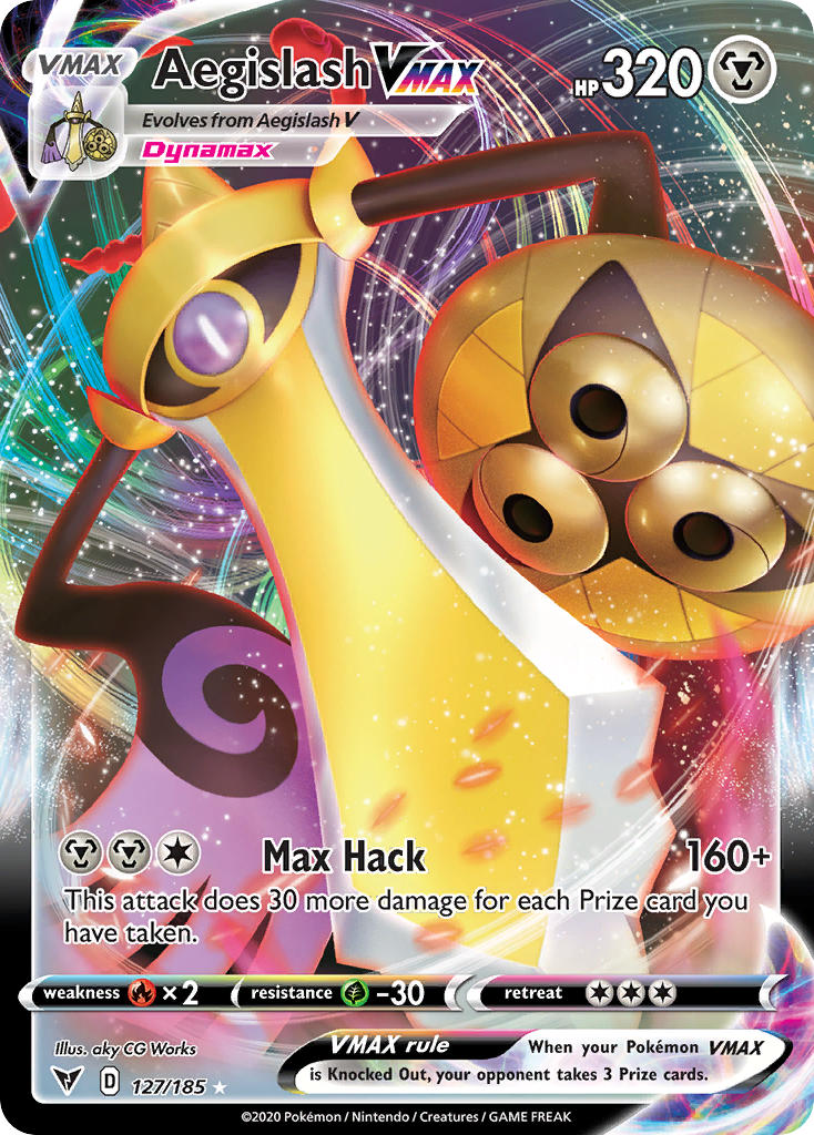 Aegislash VMax | Vivid Voltage 127/185