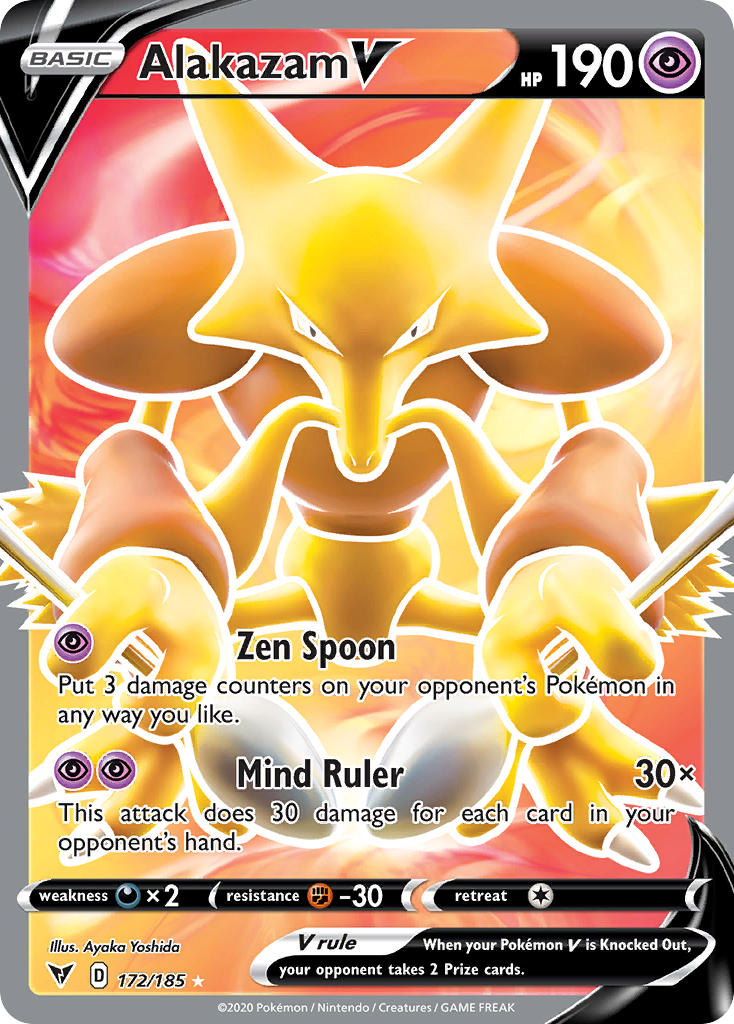 Alakazam V | Vivid Voltage 172/185